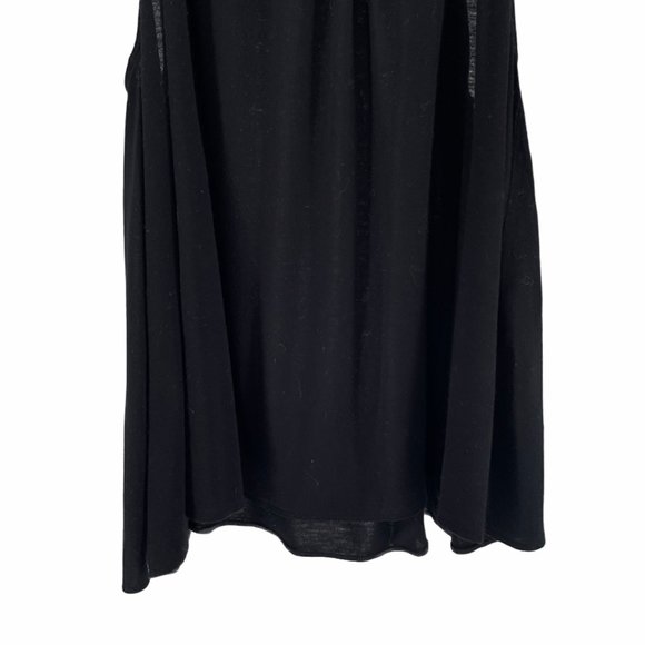 Wilfred Aritzia black halter swing gathered neck relaxed tank top extra small - Picture 5 of 10